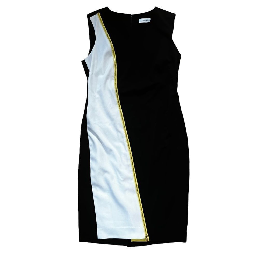 Black Calvin Klein Sleeveless Dress Size 8